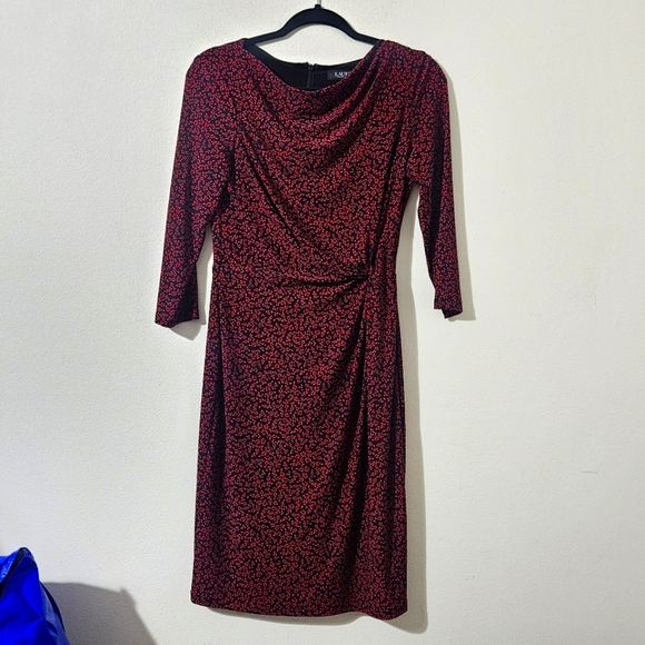 Ralph Lauren Faux Wrap Dress - Picture 1 of 6